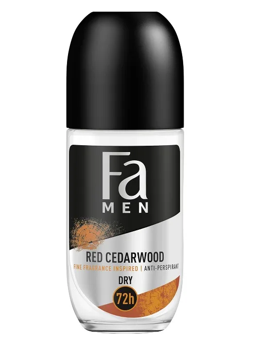 Deodorant roll-on anti-perspirant pentru barbati Red Cedarwood, 50ml, Fa — preț și oferte