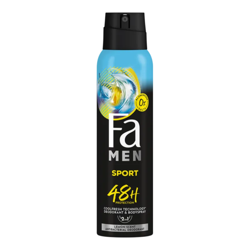 Deodorant spray Men Sport 48h, 150ml, Fa — preț și oferte
