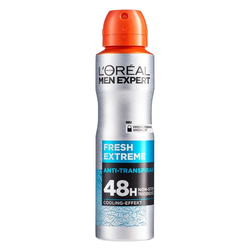 Antiperspirant spray Fresh Extreme, 150ml, L'oreal Men Expert — preț și oferte