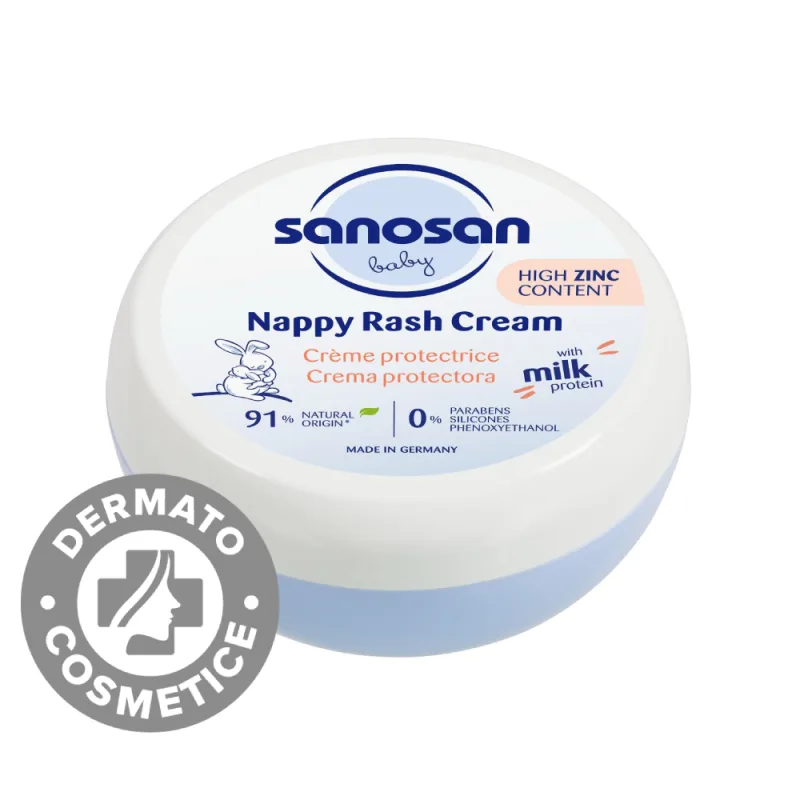 Crema anti-iritatii cu zinc, 150ml, Sanosan — preț și oferte