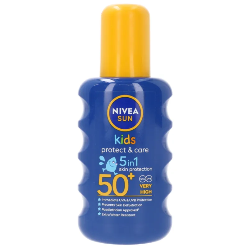 Spray de protectie solara pentru copii Protect & Care SPF50, 200ml, Nivea — preț și oferte