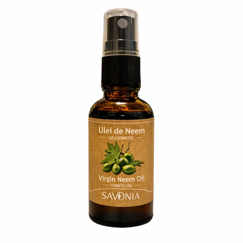 Ulei de neem virgin pentru uz cosmetic, 30m, Savonia — preț și oferte