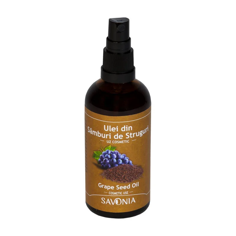 Ulei din samburi de struguri, 100ml, Savonia — preț și oferte