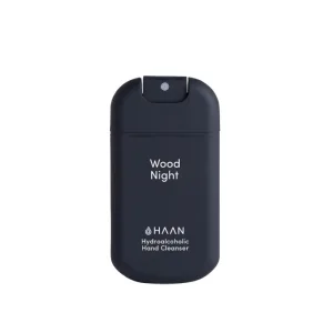 Gel igienizant pentru maini cu note de lemn de cedru Wood Night, 30ml, Haan