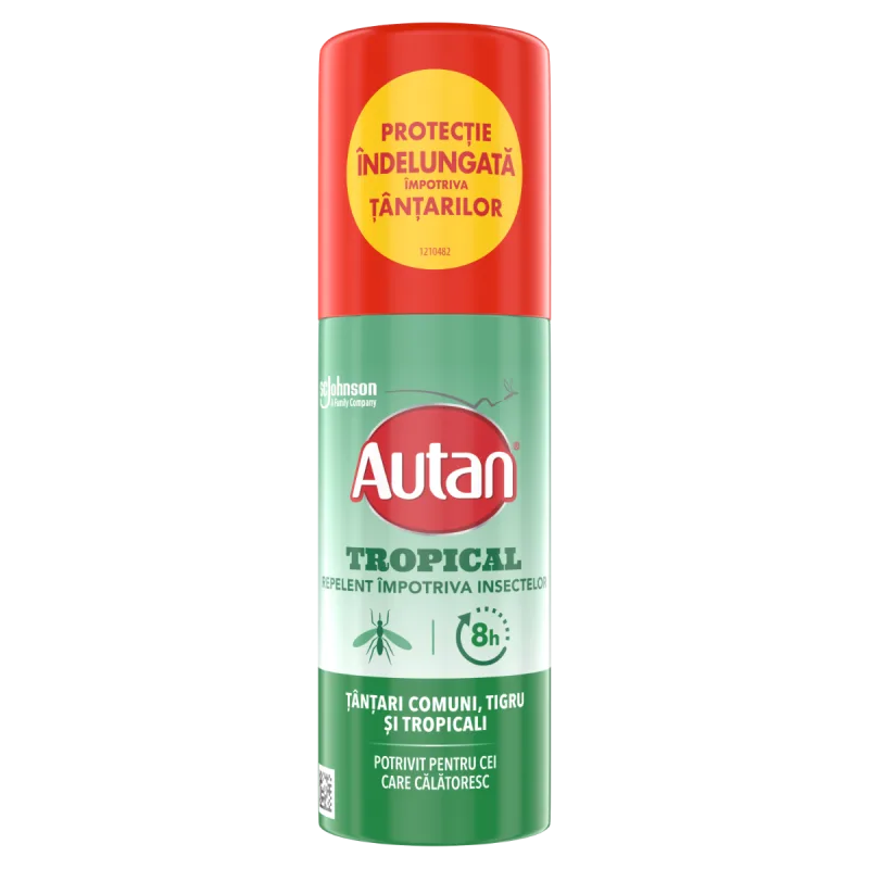 Spray repelent impotriva tantarilor Tropical Mini, 50ml, Autan — preț și oferte