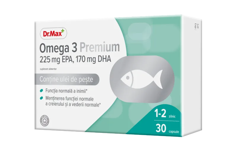 Dr. Max Omega 3 Premium, 30 capsule — preț și oferte