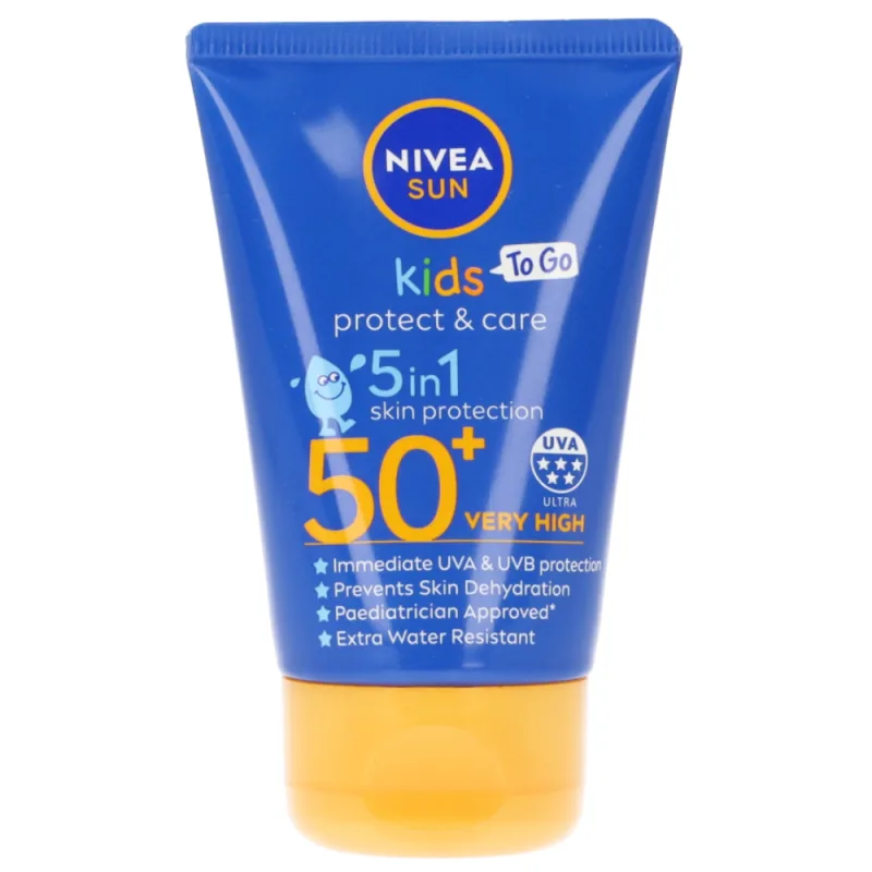 Crema pentru protectie solara copii Protect & Care To Go SPF50, 50ml, Nivea — preț și oferte