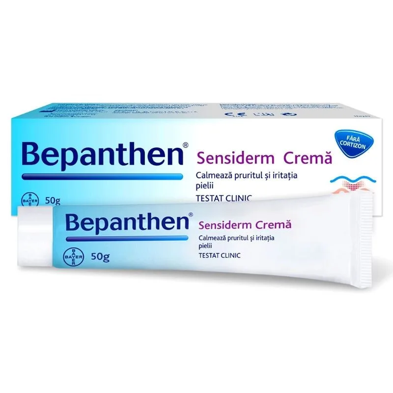 Crema Sensiderm Bepanthen, 50 g, Bayer — preț și oferte