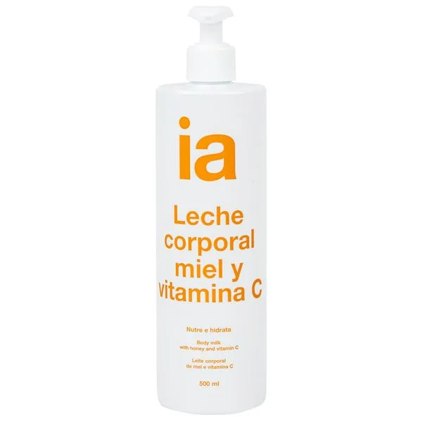 Lapte de corp cu miere si Vitamina C, Interapothek | 500 ml — preț și oferte