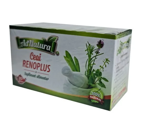 Ceai renoplus, 20 plicuri, AdNatura — preț și oferte