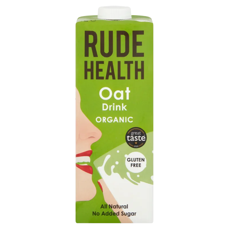 Bautura vegetala din ovaz Bio, 1l, Rude Health — preț și oferte