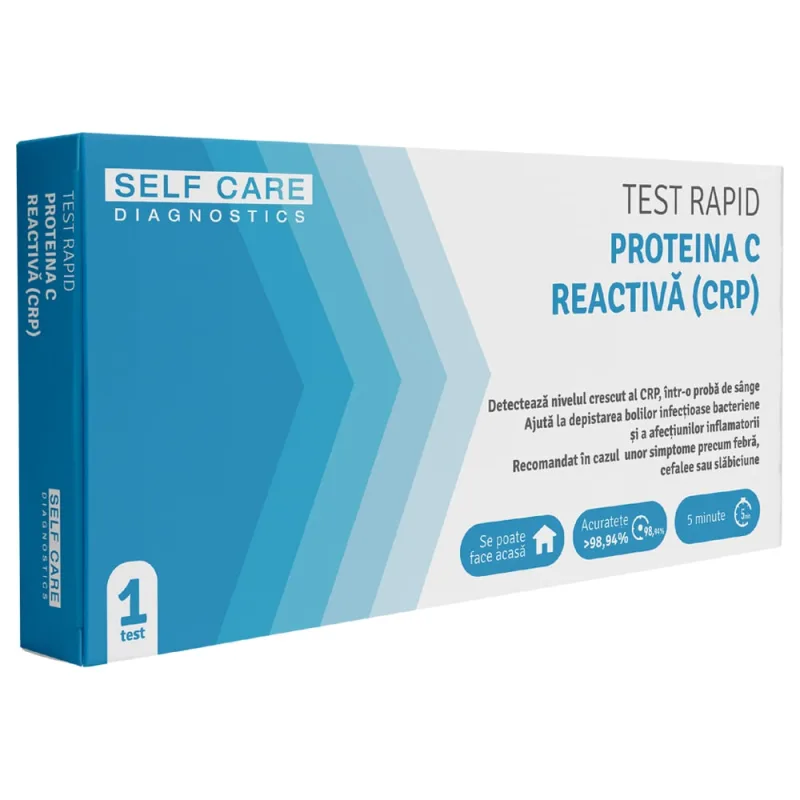 Test rapid Proteina C Reactiva, Self Care x 1 buc SELF CARE MEDICAL — preț și oferte
