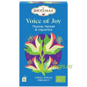 Ceai project - voice of joy - chimen, fenicul si lemn dulce bio 16dz x 2g 32g Shotimaa