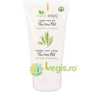 Crema Bio pentru Picioare Obosite cu Shea, Tea Tree si Lavanda 50ml
