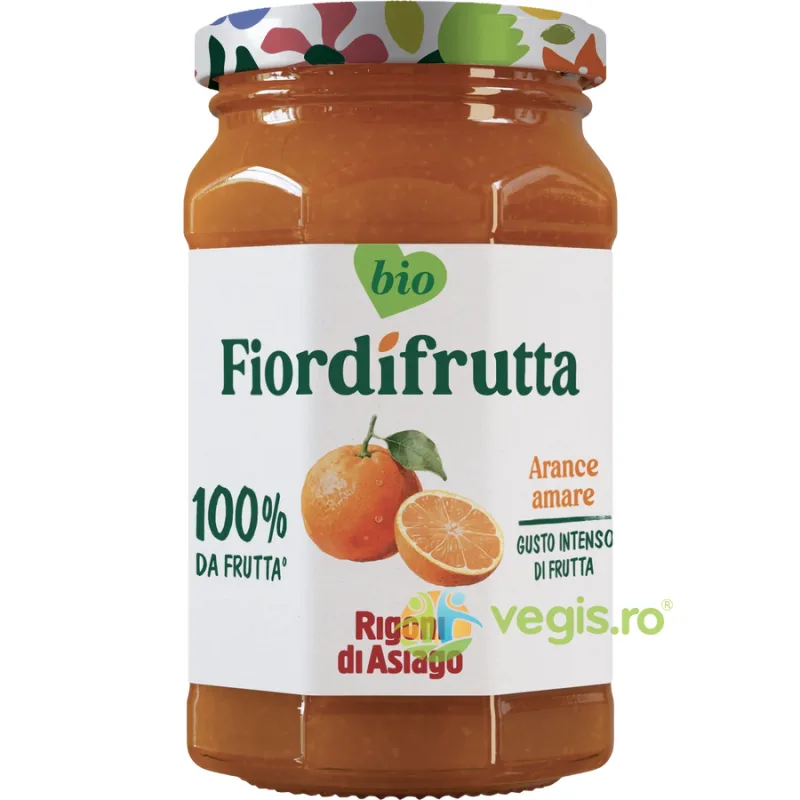 Dulceata de Portocale Amare fara Zahar Adaugat Ecologica/Bio 260g Rigoni di Asiago — preț și oferte