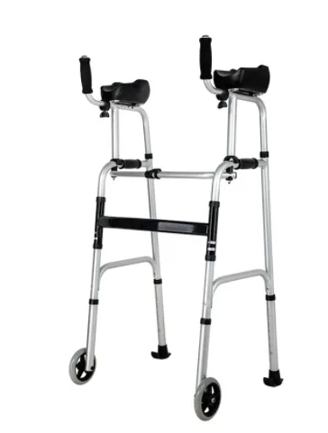 Cadru de mers pliabil, ajustabil pe inaltime, cu suport de brate si roti, CMZ-8230L, Medico MEDICO UNO PHARMACEUTICAL SRL - ROMANIA — preț și oferte