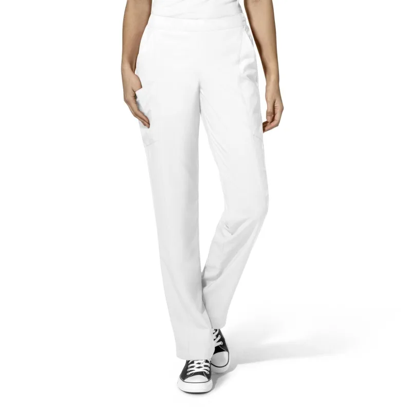 Pantaloni dama dublu, albi XS, WonderWink PRO — preț și oferte