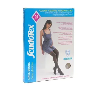 Ciorap intreg de gravide 70den nr. 3 - negru, 15-18Hgmm, 476 Scudotex