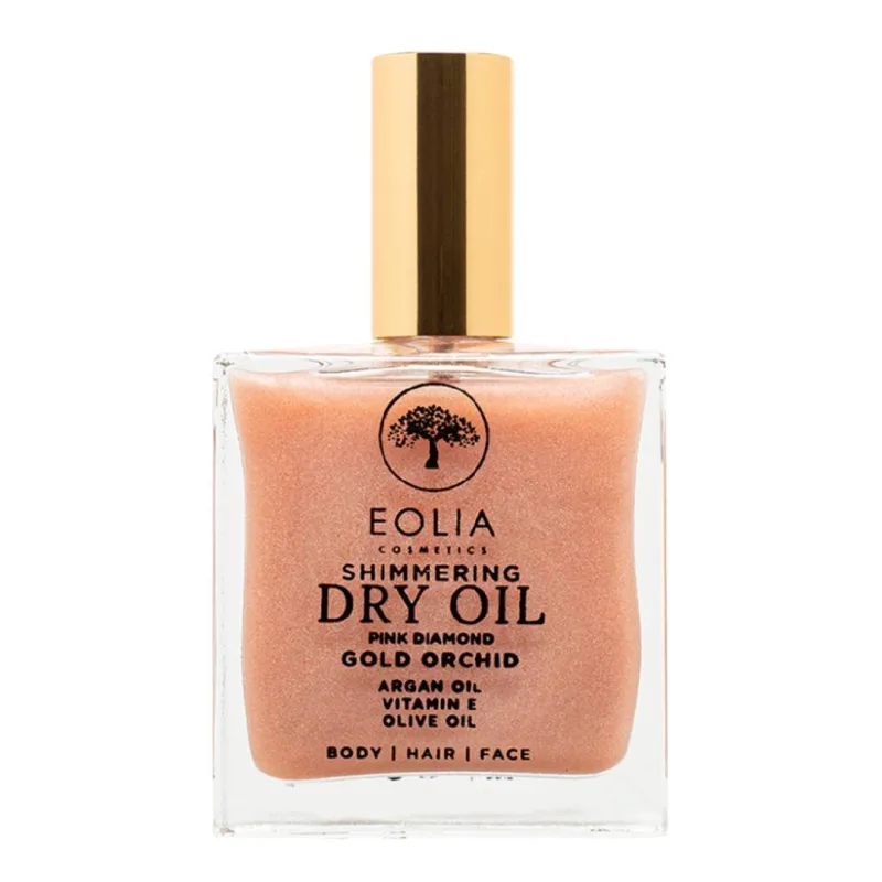 Ulei uscat cu sclipici, Pink Diamond, 100 ml, Eolia — preț și oferte