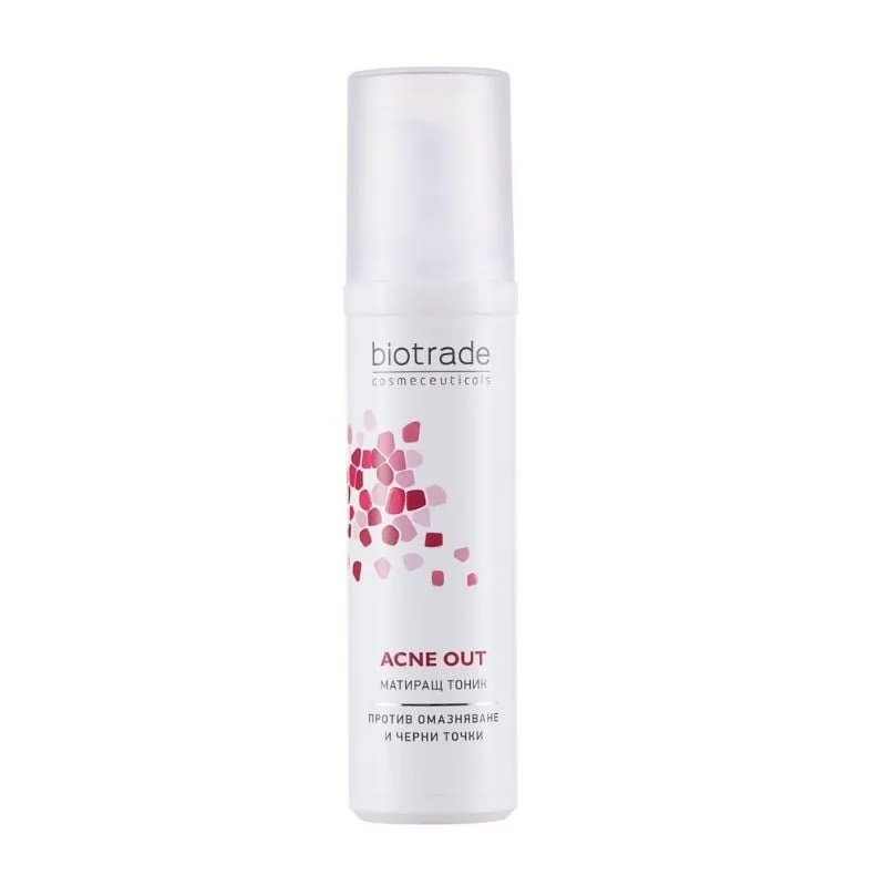 Lotiune tonica matifianta Acne Out, 60ml, Biotrade — preț și oferte