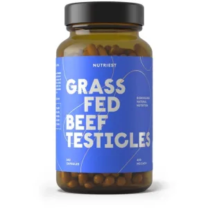 Testicule de vita liofilizate, Beef Testicles grass fed, 240 capsule, Nutriest