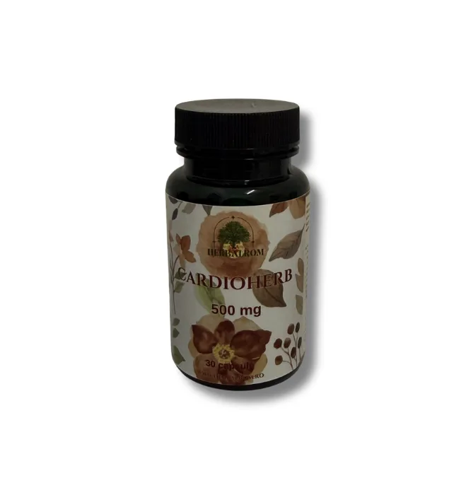 Cardioherb 500 mg - 30 capsule — preț și oferte