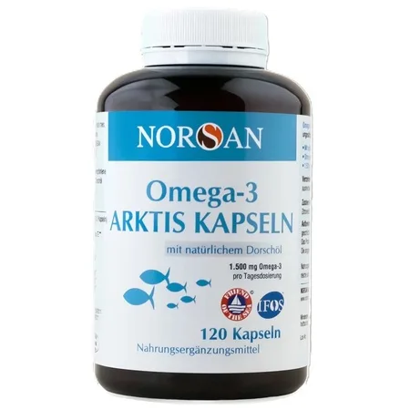 Omega-3 Arktis, 120 capsule, Norsan — preț și oferte