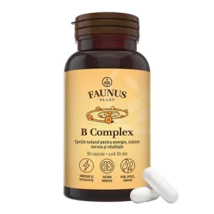 Vitamina B Complex, 30 capsule, Faunus
