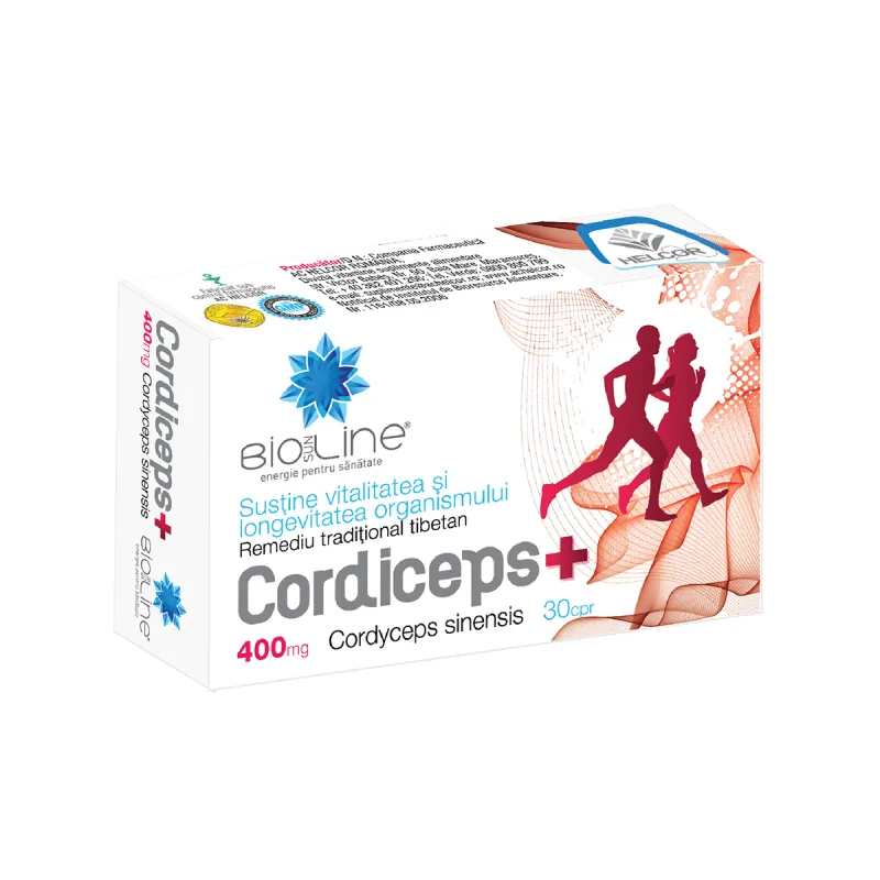 Cordiceps+, 30 comprimate, BioSunLine — preț și oferte