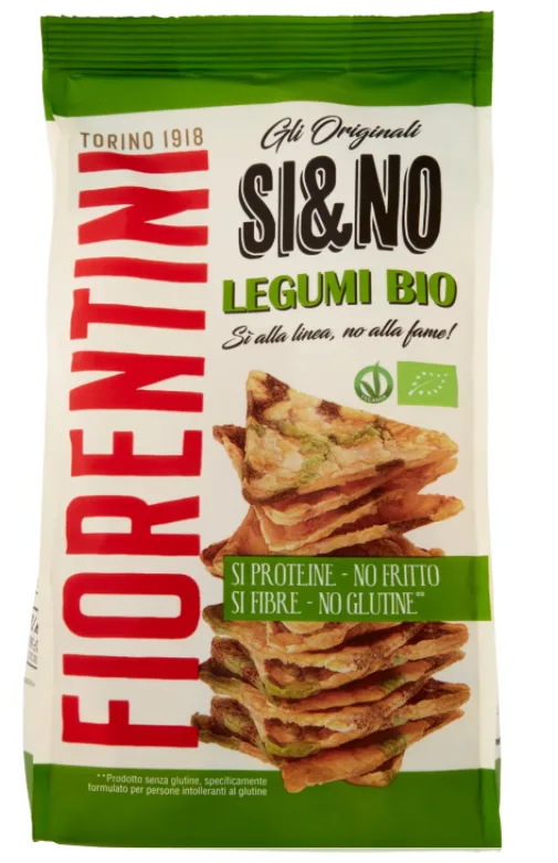 Chipsuri din porumb cu legume crocante fara gluten Bio, 80g, Fiorentini — preț și oferte