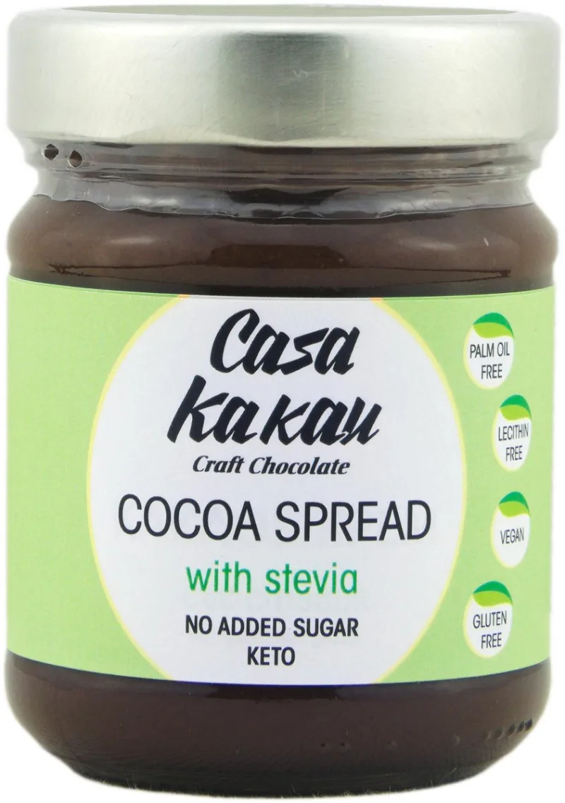 Crema de cacao cu stevie, 200g, Casa Kakau — preț și oferte