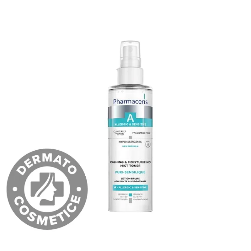 Lotiune tonica calmanta Puri-Sensilique A, 200ml, Pharmaceris — preț și oferte