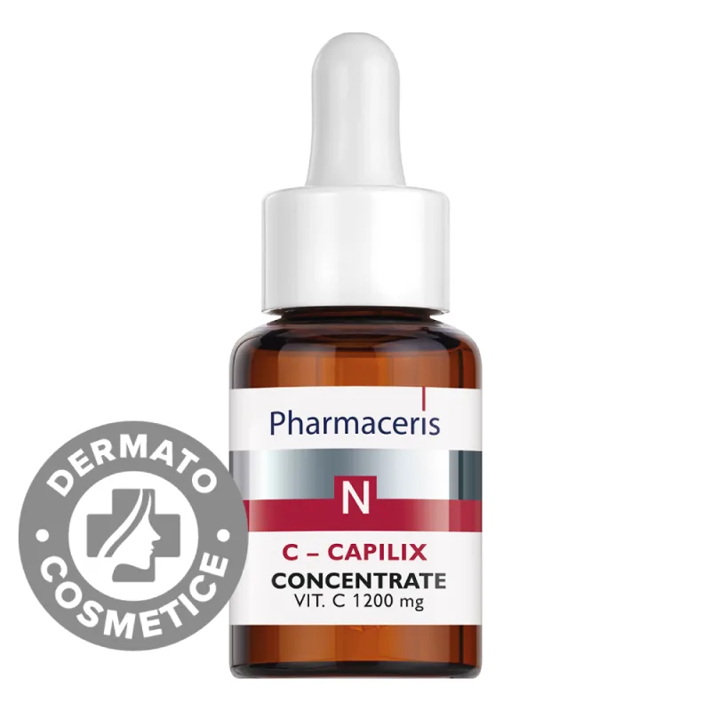 Concentrat cu vitamina C 1200mg C-Capilix N, 30ml, Pharmaceris — preț și oferte