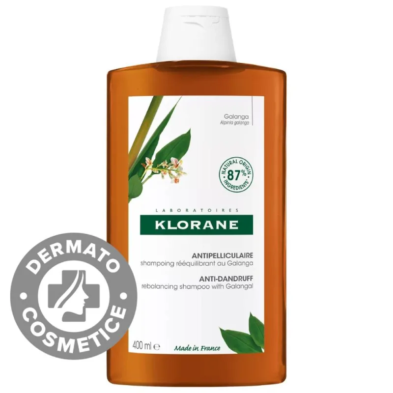 Sampon antimatreata cu galangal, 400ml, Klorane — preț și oferte