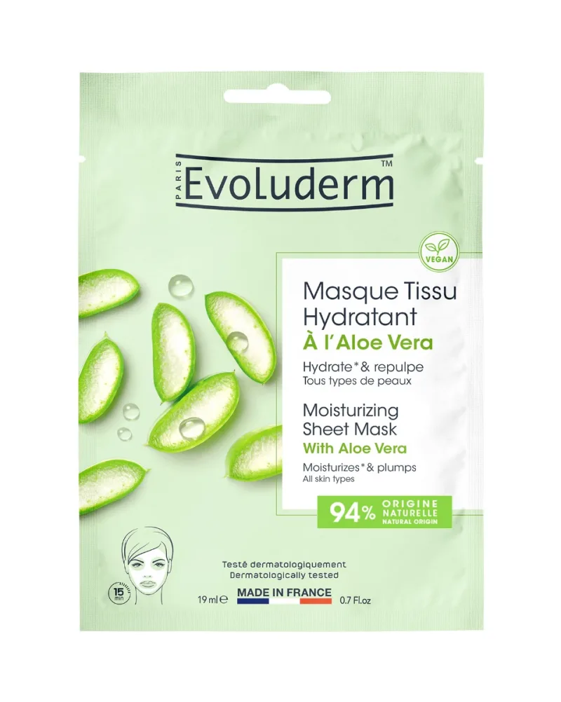 Masca hidratanta Aloe Vera, 19ml, Evoluderm — preț și oferte