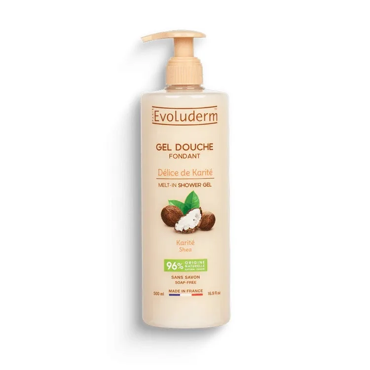 Gel de dus Délice de Karité, 500ml, Evoluderm — preț și oferte