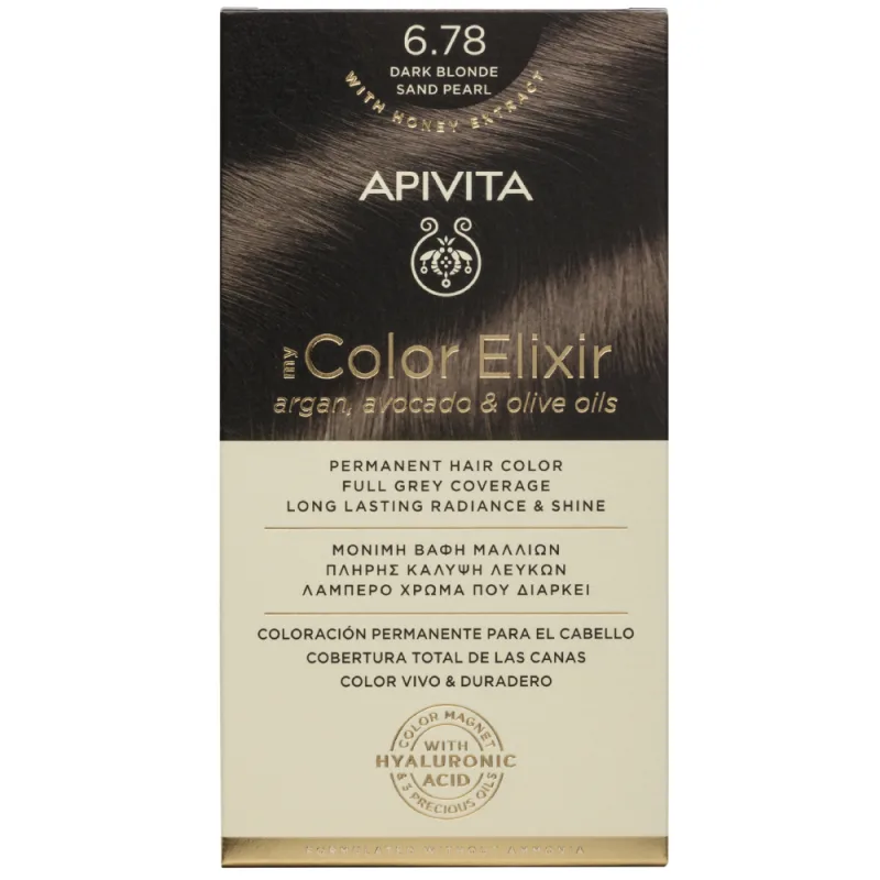 Apivita My Color Elixir Vopsea de par, N6.78 — preț și oferte