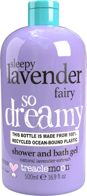 Gel de dus Sleepy Lavender Fairy, 500ml, Treaclemoon