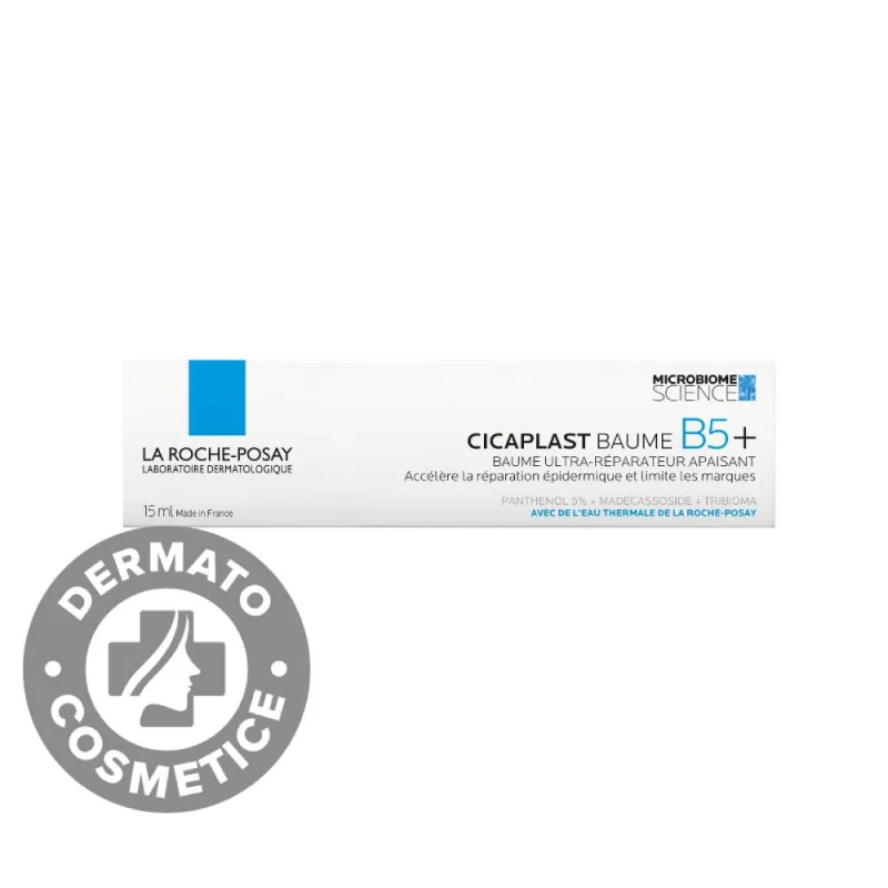 Balsam ultra-reparator calmant cu indicatii multiple Cicaplast B5 +, 15ml, La Roche-Posay — preț și oferte