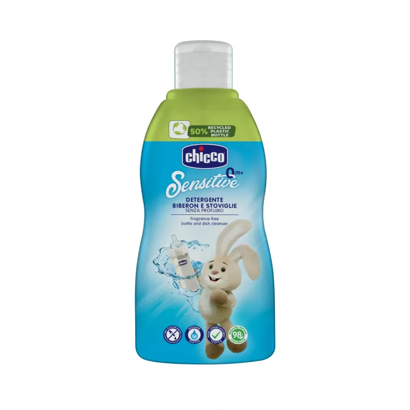 Detergent pentru biberoane si vesela bebelusului 0 luni+, 300ml, Chicco — preț și oferte