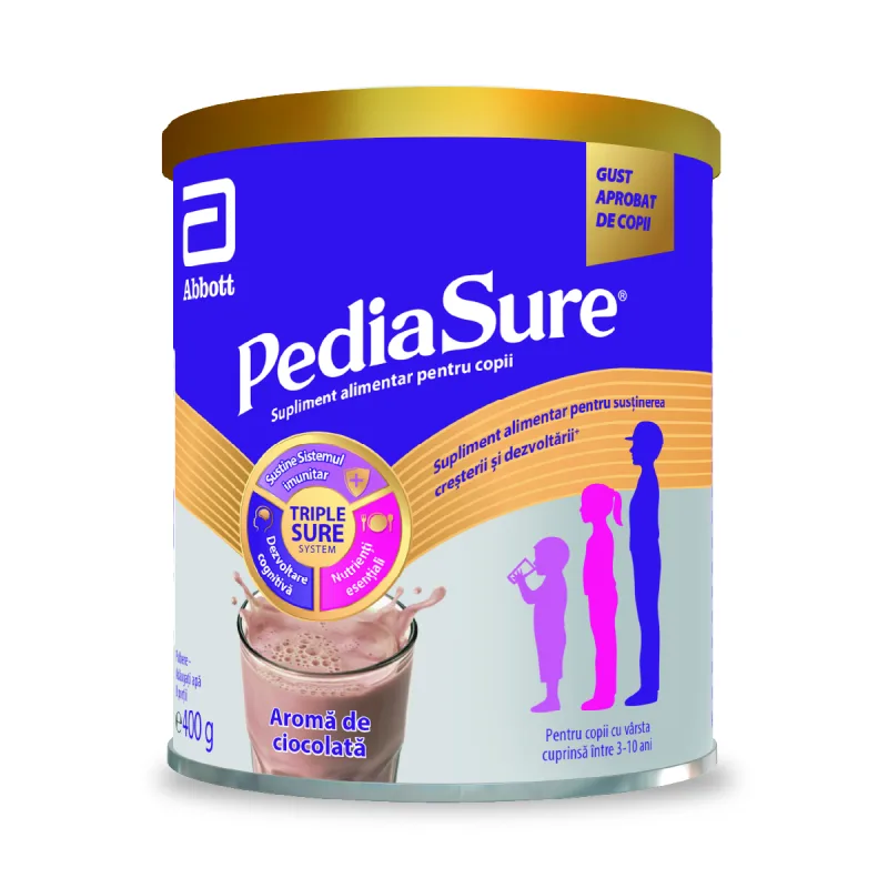 Pulbere cu aroma de Ciocolata, 400g, PediaSure — preț și oferte