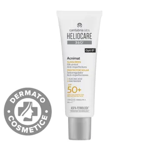 Crema pentru protectie solara cu SPF 50+ 360 Acnimat Heliocare, 50ml, Cantabria Labs