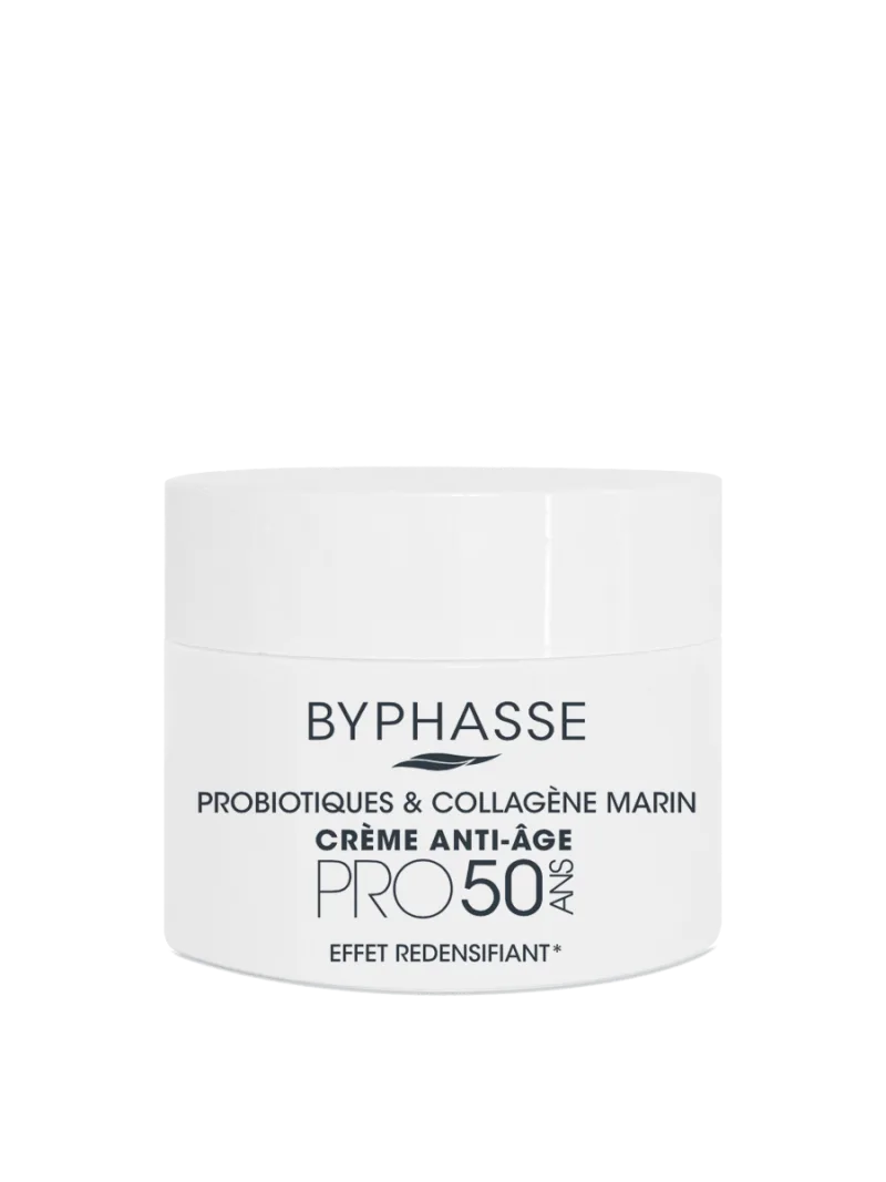 Crema anti-imbatranire cu Probiotice & Colagen marin Pro50, 60ml, Byphasse — preț și oferte