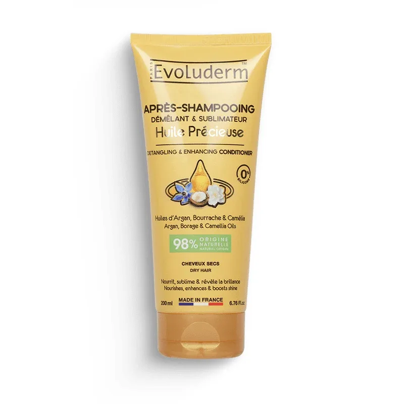 Balsam pentru par ultra-hranitor Huile Précieuse, 200ml, Evoluderm — preț și oferte