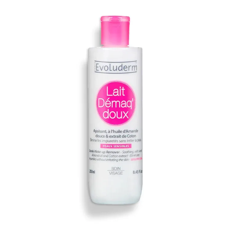 Lapte demachiant pentru ten snesibil, 250ml, Evoluderm — preț și oferte
