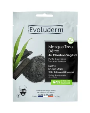 Masca detoxifianta Active Botanical Charcoal, 19ml, Evoluderm