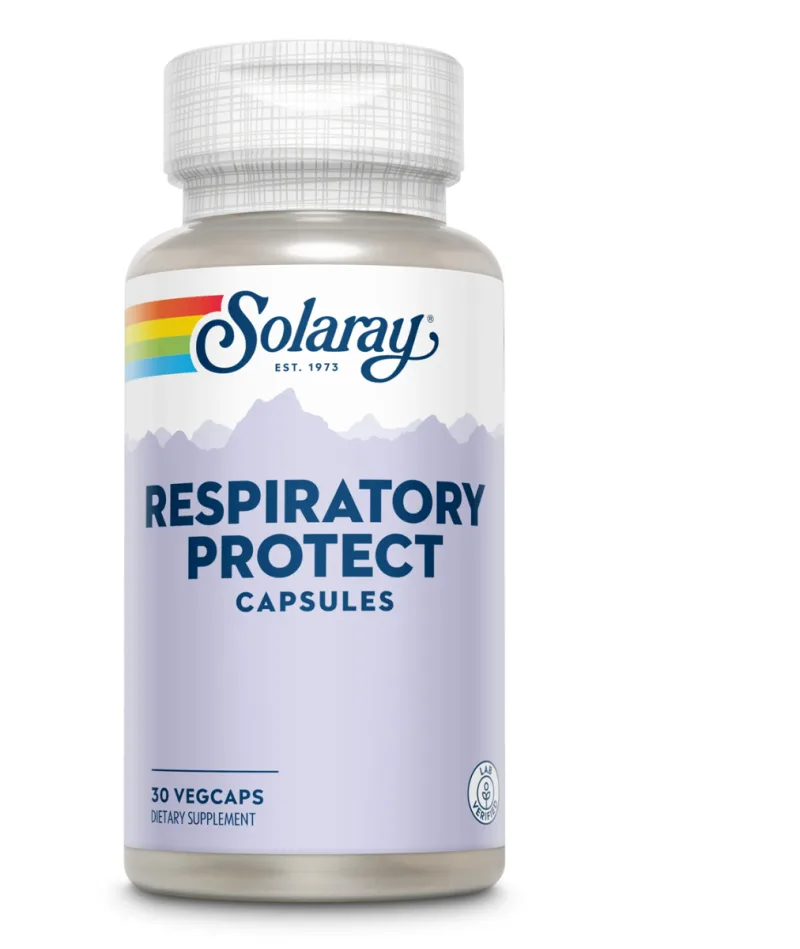 Solaray Respiratory Protect, 30 capsule vegetale, Secom — preț și oferte