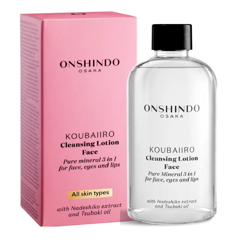 Lotiune demachianta cu extract de Nadeshiko și ulei de Tsubaki, 250 ml, Onshindo Osaka — preț și oferte