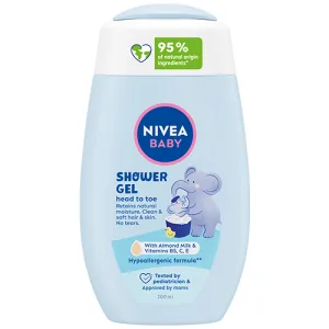 Sampon si spuma de baie Nivea Baby, 200ml, Nivea