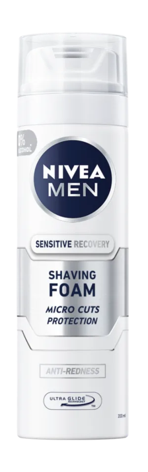 Spuma pentru ras Sensitive Recovery, 200ml, Nivea
